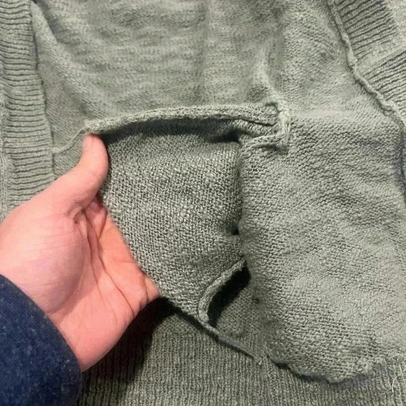 Women’s size M vintage Roxy sweater-open front - Picture 5 of 5